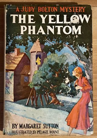 Collectible - The Yellow Phantom By Margaret Sutton,  Hb W/dust Jacket,  1933