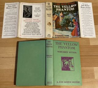 Collectible - The Yellow Phantom by Margaret Sutton,  HB w/Dust Jacket,  1933 3