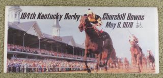 1978 Kentucky Derby Program Churchill Downs Horse Racing