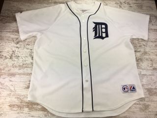 Majestic Men’s 2x Ivan Rodriguez Pudge 7 Detroit Tigers Baseball Jersey