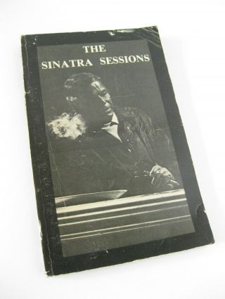1980 Frank Sinatra Society Of America - Sinatra Sessions 1939 - 1980 Book 1st Edit