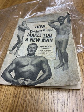 Charles Atlas 1971 S And Vintage Bodybuilding Booklet