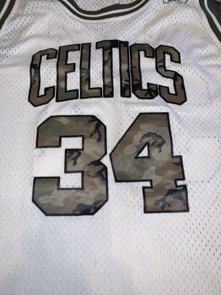 Reebok Mens Boston Celtics NBA Jersey Paul Pierce 34 Mens 2XL EUC 3