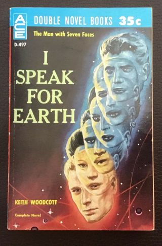 Ace Double pb D - 497.  Wandl the Invader with I Speak for Earth.  1961 1st pb. 2