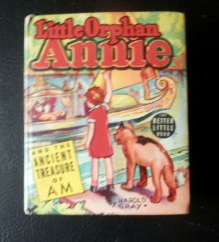 Better Little Book: Little Orphan Annie And The Ancient Treasure Of Am