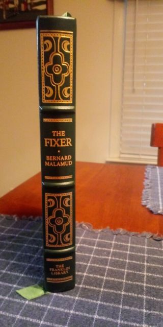 Franklin Library The Fixer By Bernard Malamud Full Leather Pulitzer Prize