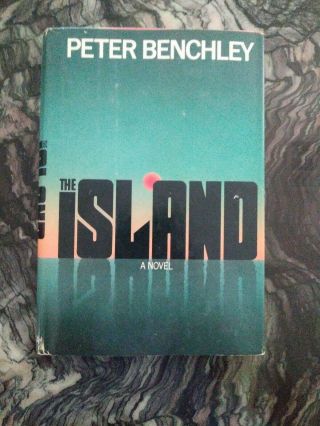 The Island By Peter Benchley (author Of Jaws) 1979 1st Edition Hc/dj