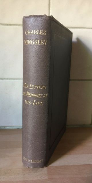 1885 Charles Kingsley His Letters And Memories Of His Life