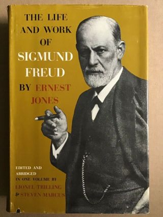 The Life And Work Of Sigmund Freud By Ernest Jones In 1 Vol 1961 Hardcover