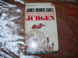 Jurgen : A Comedy Of Justice By James Branch Cabell Avon Paperback Vs7