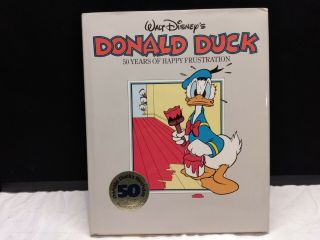 Walt Disney 1984 Donald Duck Birthday 50th Authorized Anniversary Edition Book