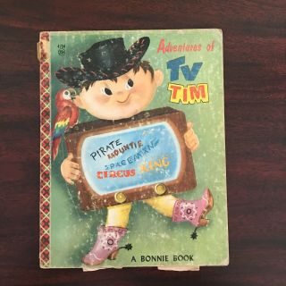 Vintage 1950s Adventures Of Tv Tim Bonnie Children 