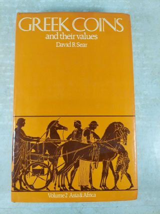 Greek Coins And Their Values Vol.  Ii Asia And Africa By David R.  Sear 1979 Hc/dj