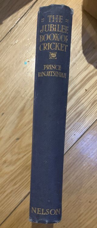 The Jubilee Book Of Cricket By K.  S.  Ranjitsinhji (hardback - Nelson Edition