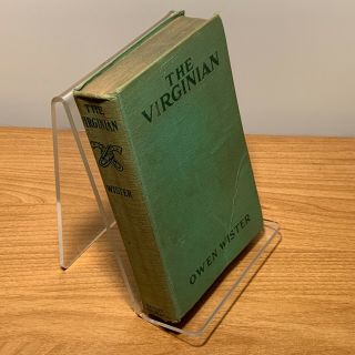The Virginian By Owen Wister,  Illustrated (reprinted 1942,  Hardcover,  Grosset &