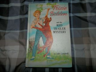 Trixie Belden And The Red Trailer Mystery 2 Hardcover Whitman Publishing 1965