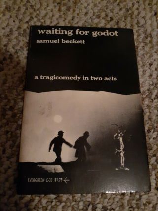 Waiting For Godot - Samuel Beckett (evergreen,  E - 33) 1954 Good