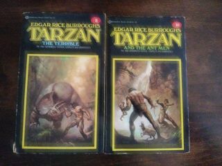 Edgar Rice Burroughs Tarzan 8 The Terrible & 10 And The Ant Men