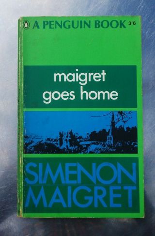 Georges Simenon Maigret Goes Home Penguin 1st 1967 Pb
