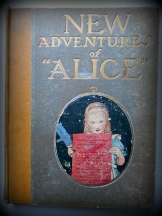 Adventures Of Alice 1917 By John Rae Color And Black & White Illustrations
