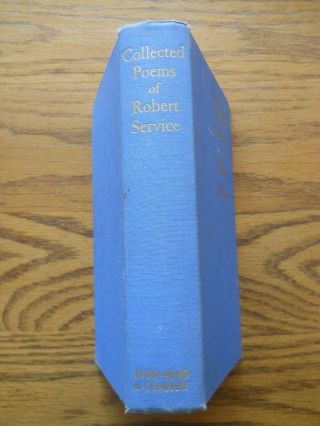 COLLECTED POEMS OF ROBERT SERVICE 1956 VINTAGE 3