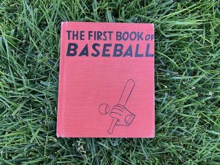 The First Book Of Baseball By Benjamin Brewster Hardcover Vintage