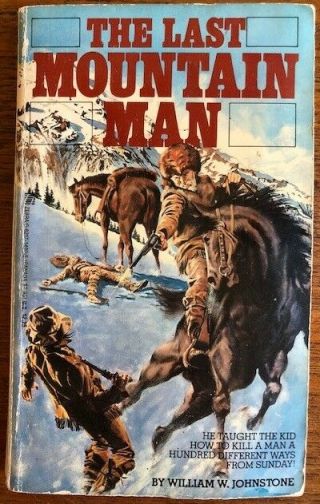 TWO (2) Vintage Western Paperbacks by Robert Macloud & William Johnston 2