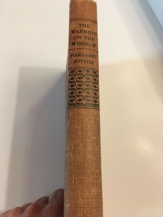 A Judy Bolton Mystery - A Warning On The Window 1st Ed.  1949 Hc