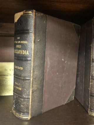 The Popular And Critical Bible Encyclopedia & Spiritual Dictionary Vol.  1&2 1902 2
