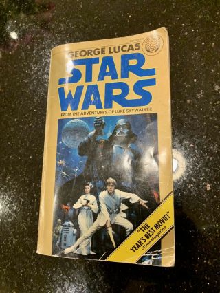 Star Wars: Adventures Of Luke Skywalker George Lucas 1977 Vintage Paperback D20
