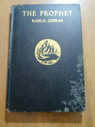 The Prophet Kahlil Gibran 1948 Hardcover