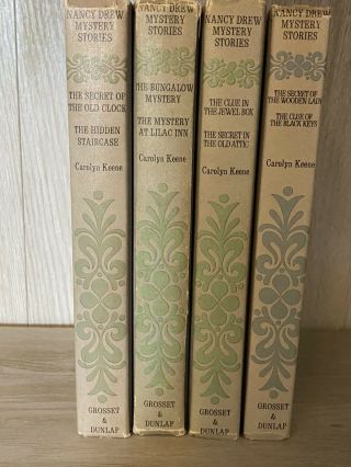 4 Nancy Drew Twin Thrillers Hardback Books By Carolyn Keene