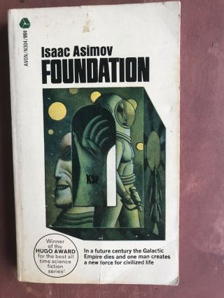 Foundation By Isaac Asimov (avon Books Paperback • 1972 • 15th Printing)
