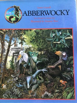 Jabberwocky (1989) Lewis Carroll Book From Through The Looking Glass