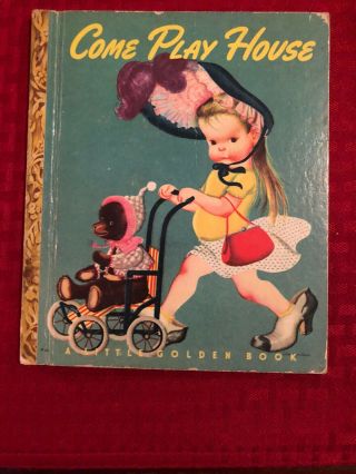 Come Play House 1948 A Little Golden Book Vintage