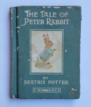 The Tale Of Peter Rabbit Vintage Book By Beatrix Potter