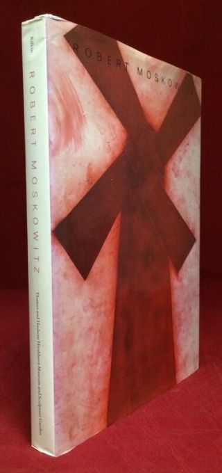 1989 Artist Exhibition Book Robert Moskowitz Ned Rifkin Contemporary Painter