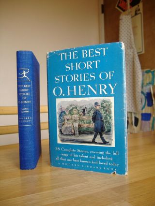57 - Year Old Modern Library 26.  3 Best Short Stories Of O.  Henry Vg/vg