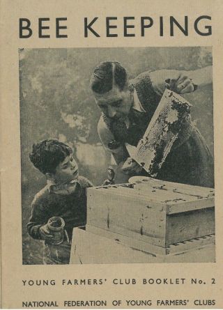 Bee Keeping Young Farmers Club Booklet No.  2,  Collectors Item