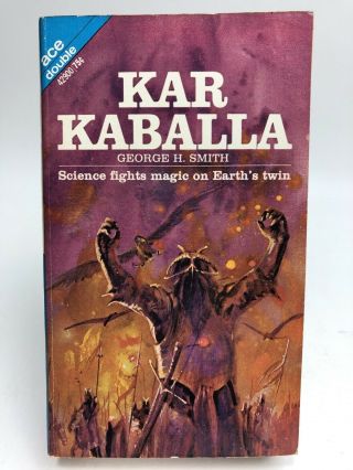 Kar Kaballa / Tower Of The Medusa Smith / Carter Ace Double Sci Fi 1st Printing