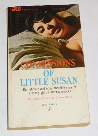 Confessions Of Little Susan Vintage Pulp Sleaze Erotica Midnight Reader