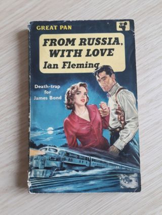 1st Edition From Russia With Love - Ian Fleming,  James Bond