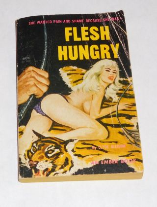 Flesh Hungry Vintage Pulp Sleaze Erotica Midnight Reader