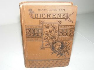 1883 Dombey And Son By Charles Dickens Antique Victorian Rare Large Type