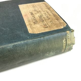 Antique Book - The Third Floor by Mrs.  Henry Dudeney,  Hardcover 1901 209 2