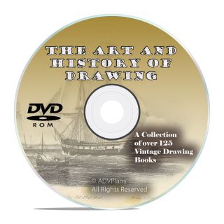 127 Books Drawing & Sketching - How To Draw - History And Art Of Drawing Dvd V54