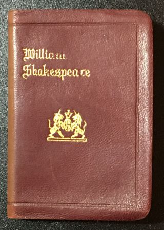 Knickerbocker Miniature Leather Book King Henry Vi,  Part Ii By Shakespeare
