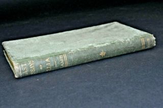 Last Essay Of Ella Victorian - Hardcover–1885 - By Charles Lamb Antique Book