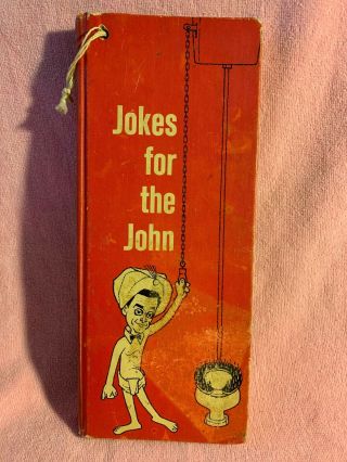 Jokes For The John Vintage Humor Book 1961 Kanrom Hardcover Dirty Jokes