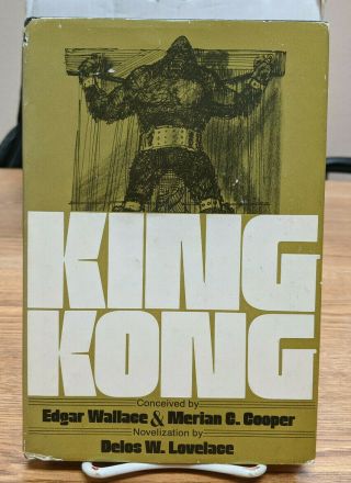 King Kong By Delos W.  Lovelace (1976,  Hardcover W/dj)